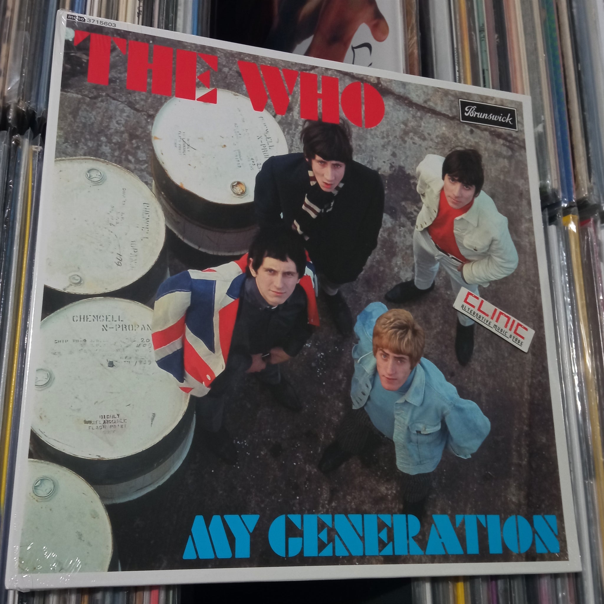 LP - THE WHO - MY GENERATION