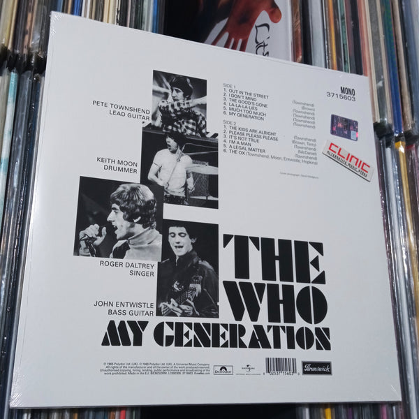 LP - THE WHO - MY GENERATION