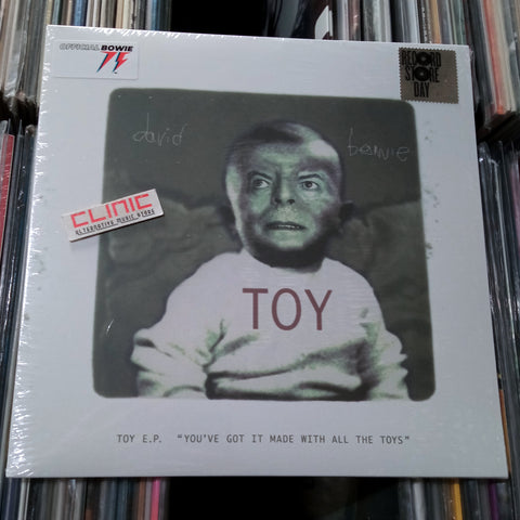 10" - DAVID BOWIE - TOY E.P. "YOU'VE GOT IT MADE WITH ALL THE TOYS" - Record Store Day