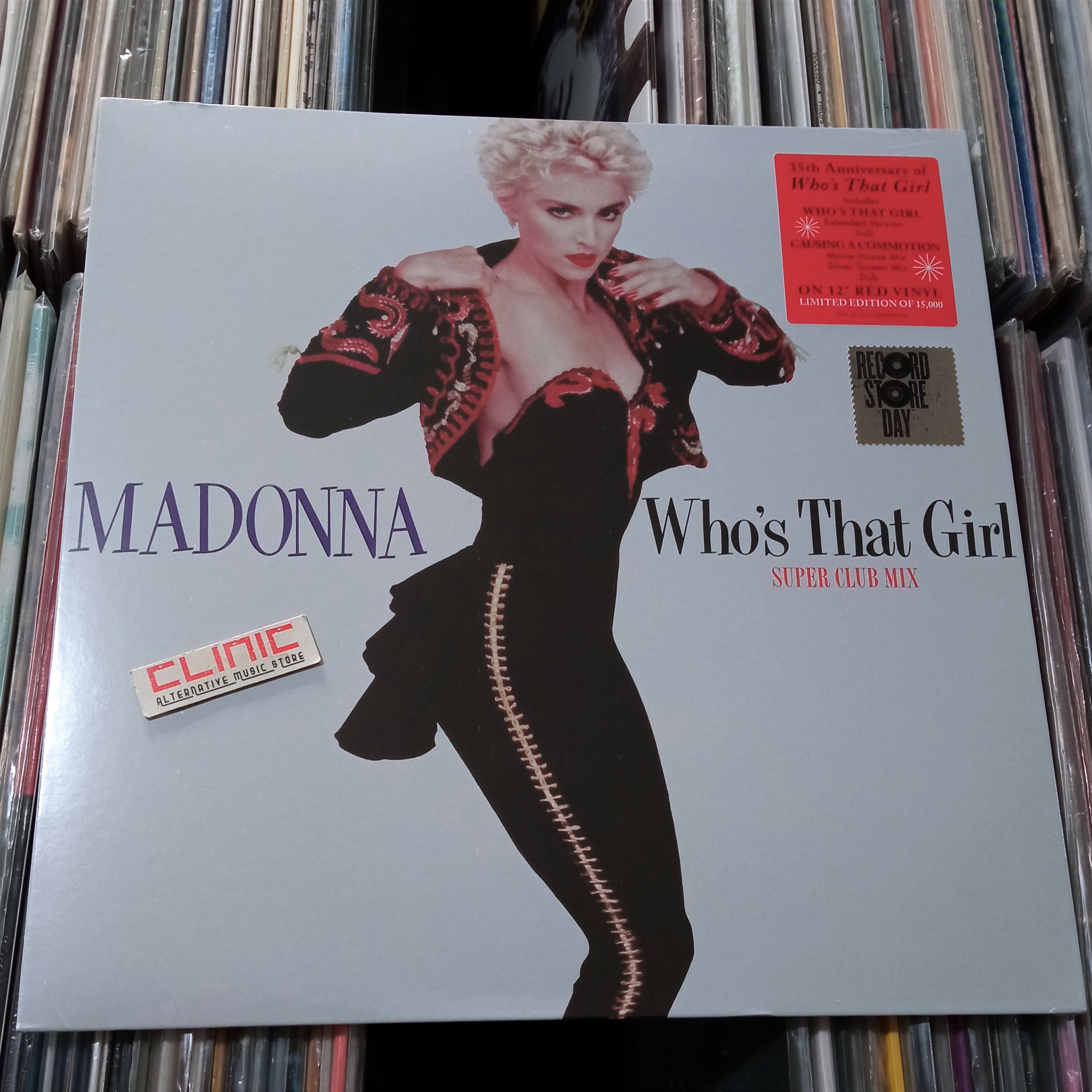 12" - MADONNA - WHO'S THAT GIRL (Super Club Mix) - Record Store Day