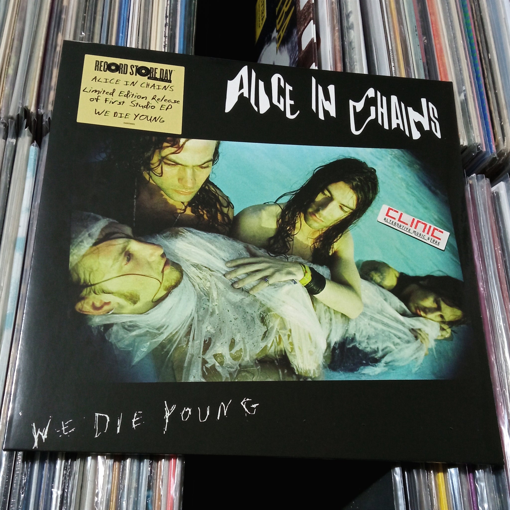 12" - ALICE IN CHAINS - WE DIE YOUNG - Record Store Day