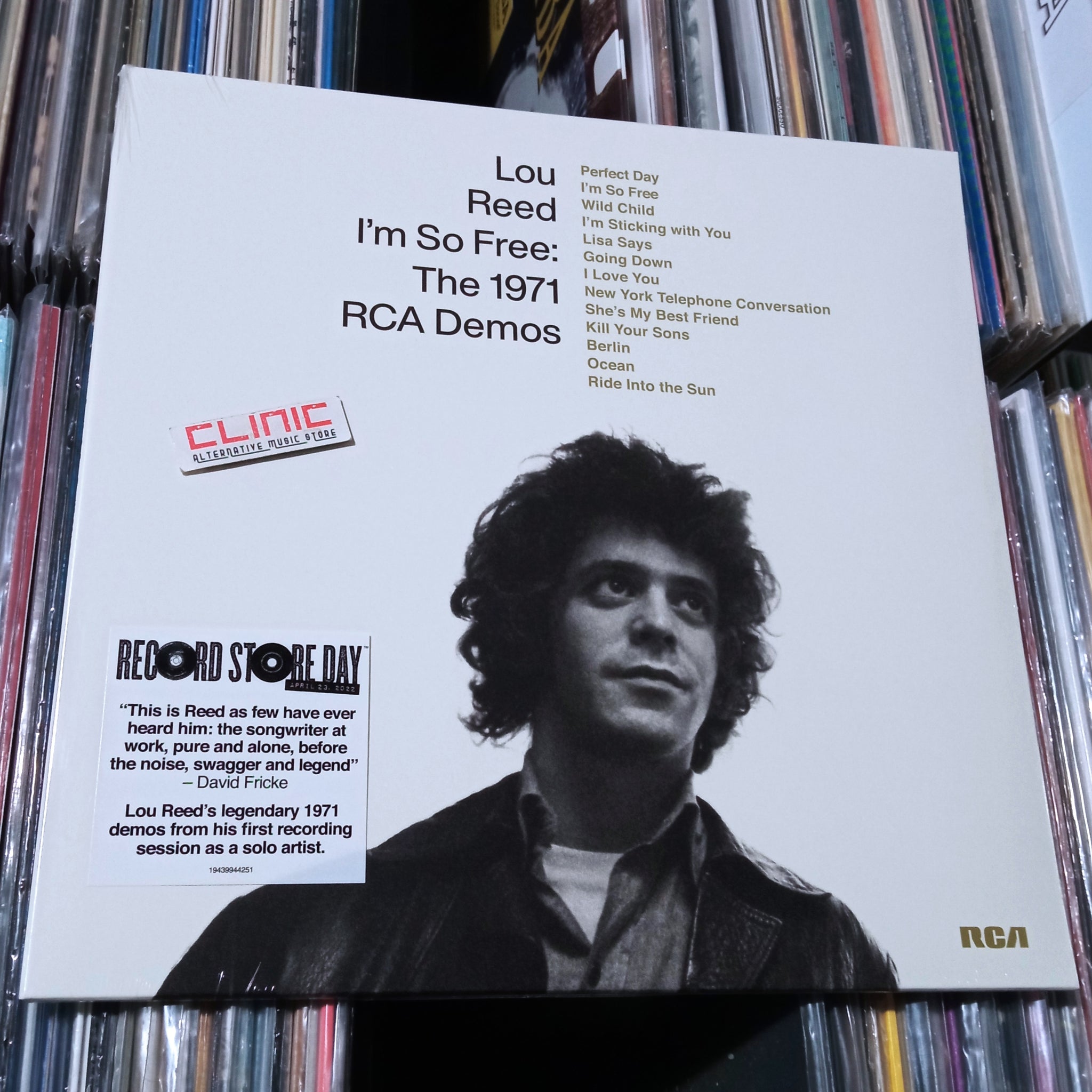 LP - LOU REED - I'M SO FREE: THE 1971 RCA DEMOS - Record Store Day