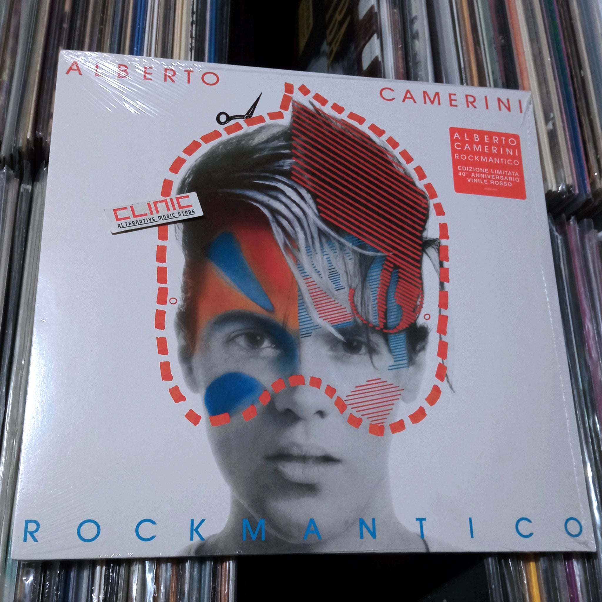 LP - ALBERTO CAMERINI - ROCKMANTICO