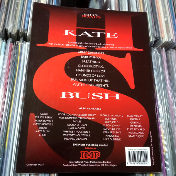 SONGBOOK / SPARTITO MUSICALE - KATE BUSH (usato)