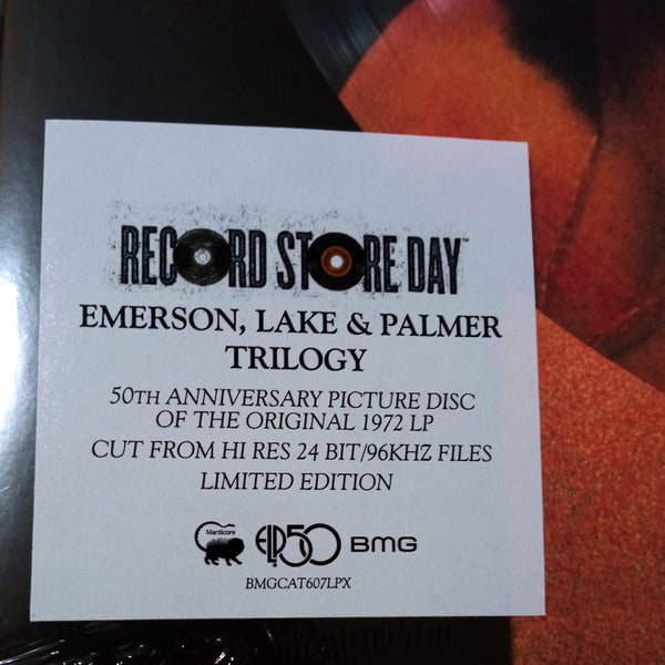 LP - EMERSON LAKE & PALMER - TRILOGY - Record Store Day