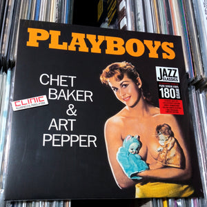 LP - CHET BAKER & ART PEPPER - PLAYBOYS