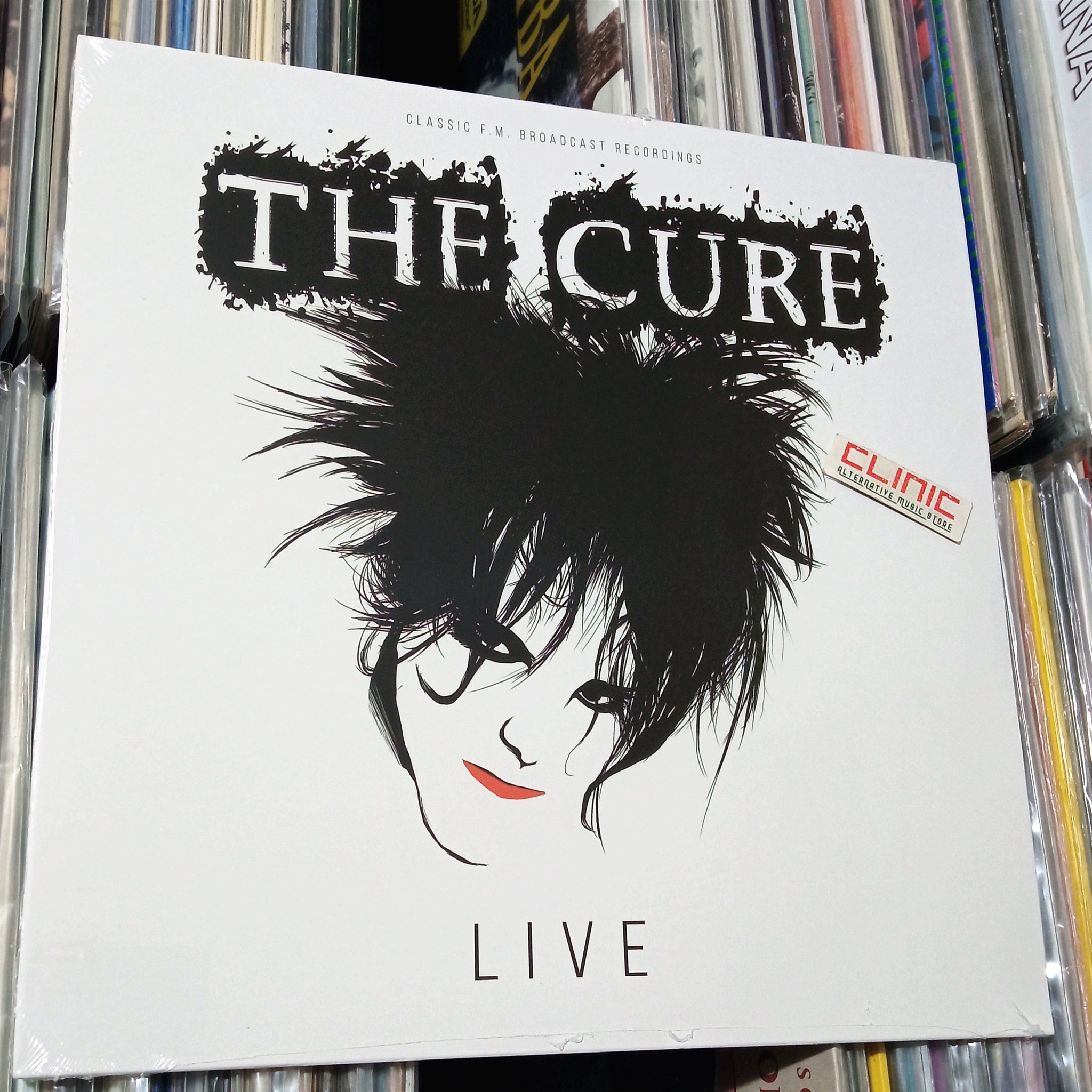 LP -  THE CURE - LIVE