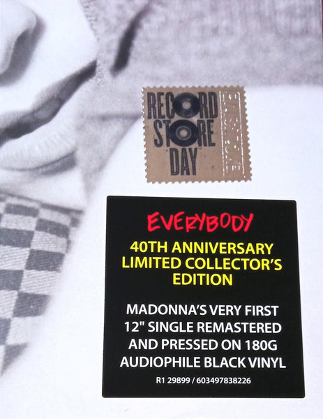 12" - MADONNA - EVERYBODY - Record Store Day