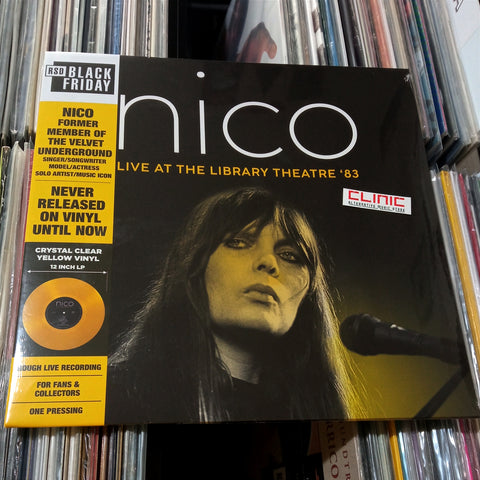 LP - NICO - LIVE AT THE LIBRARY THEATRE '83 - Record Store Day