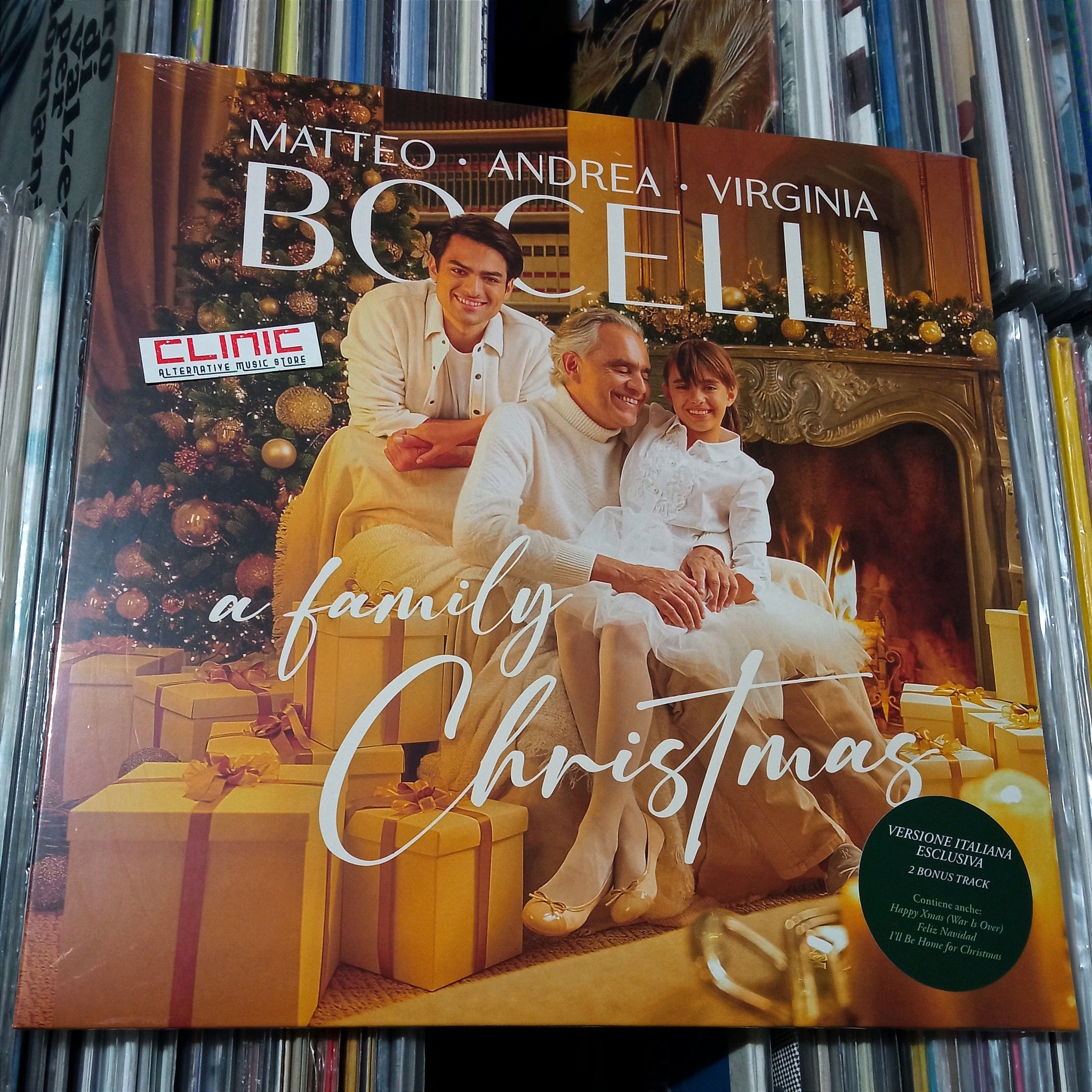 LP - MATTEO, ANDREA, VIRGINIA BOCELLI - A FAMILY CHRISTMAS