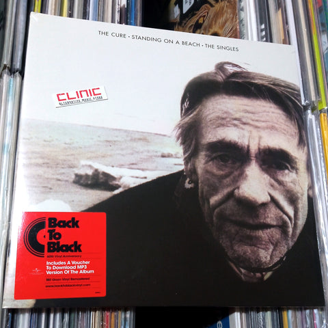 LP - THE CURE - STANDING ON A BEACH - THE SINGLES