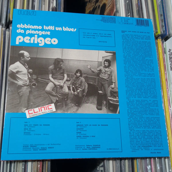 LP - PERIGEO - ABBIAMO TUTTI UN BLUES DA PIANGERE (usato)