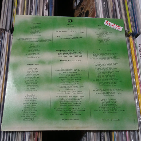 LP - PREMIATA FORNERIA MARCONI - L'ISOLA DI NIENTE (usato)
