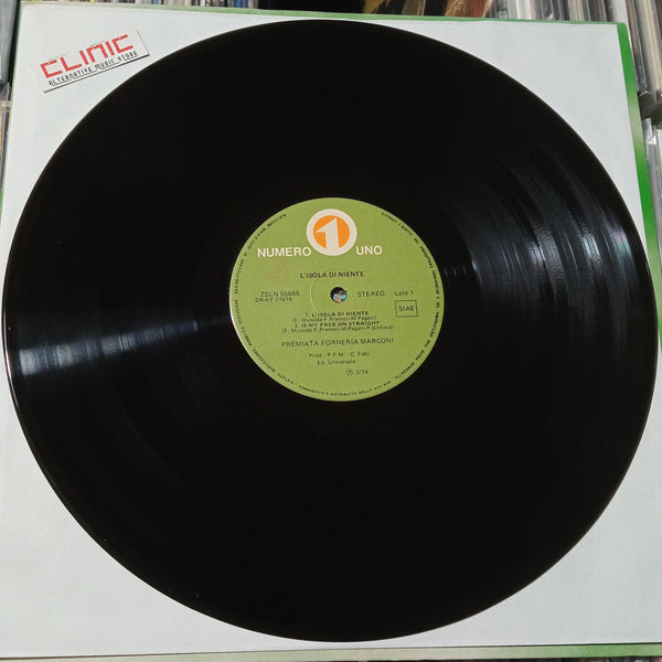 LP - PREMIATA FORNERIA MARCONI - L'ISOLA DI NIENTE (usato)