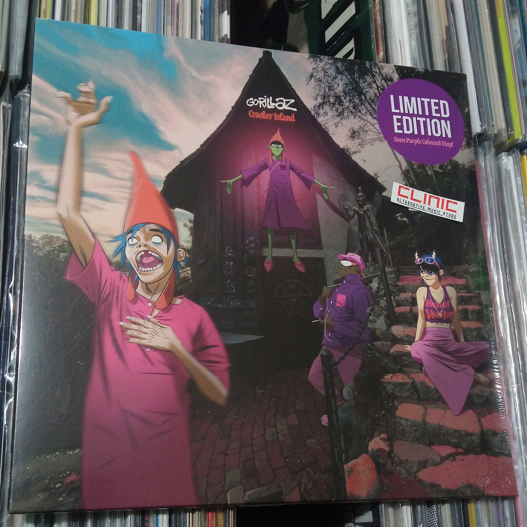 LP - GORILLAZ - CRACKER ISLAND (Indie Exclusive)