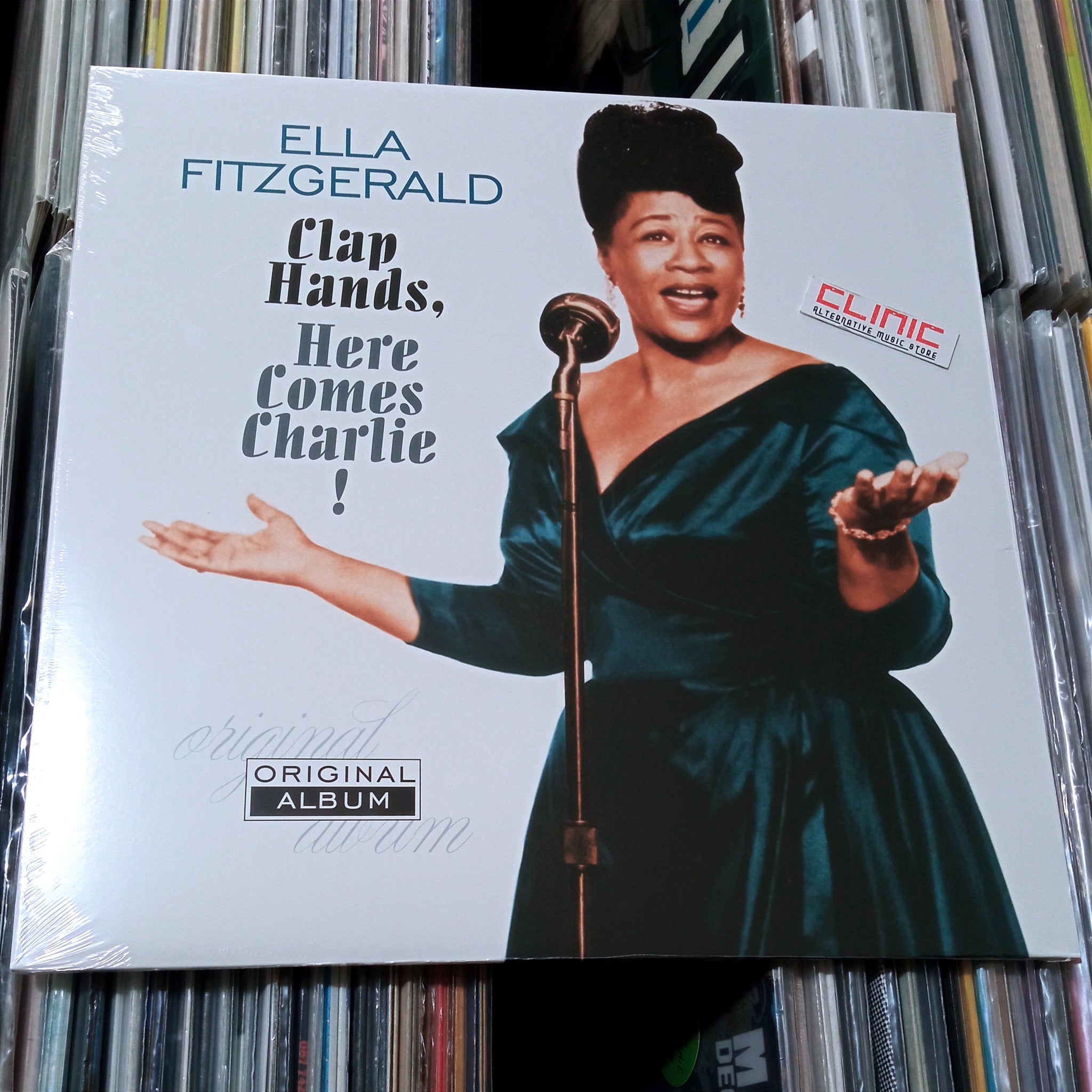 LP - ELLA FITZGERALD - CLAP HANDS, HERE COMES CHARLIE!