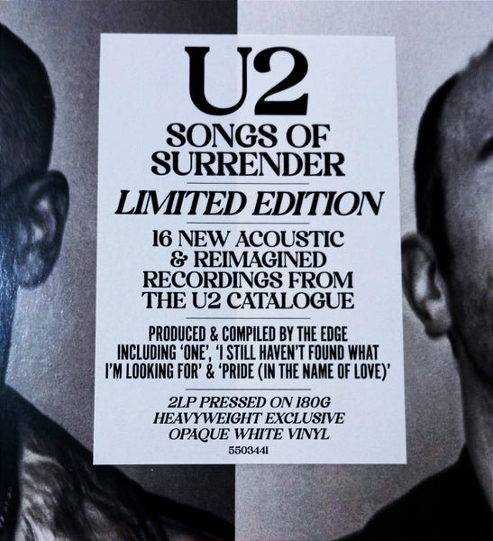 LP - U2 - SONGS OF SURRENDER (Limited Indie Exclusive Edition)