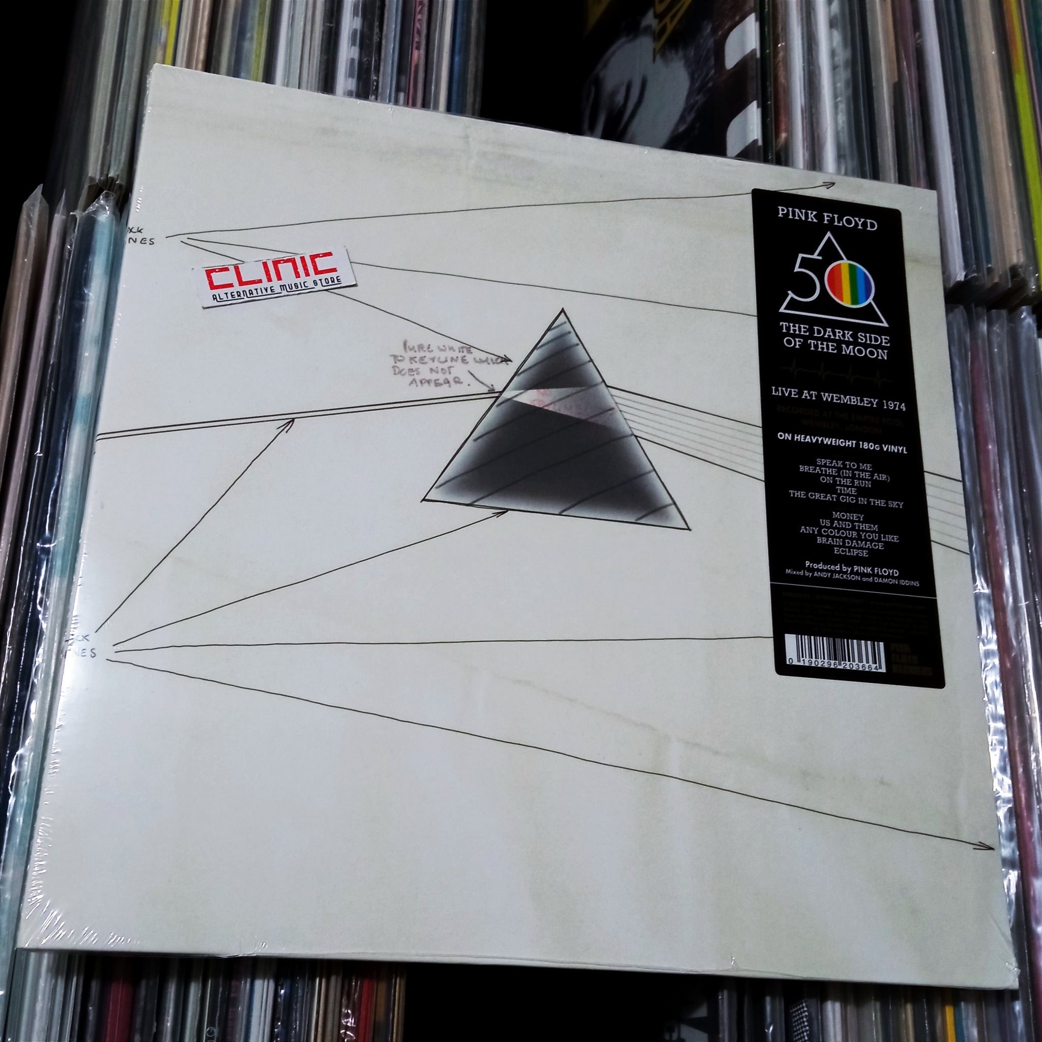 LP - PINK FLOYD - LIVE AT WEMBLEY 1974