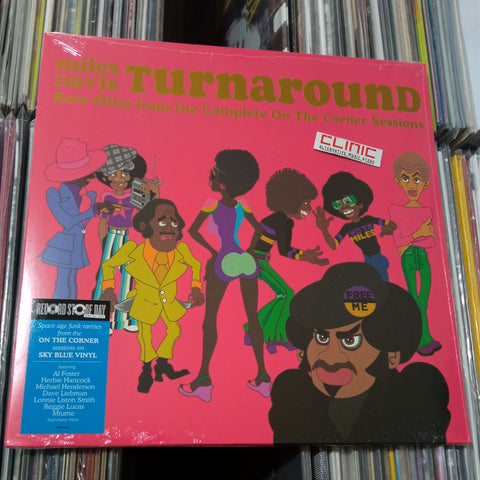 LP - MILES DAVIS - TURNAROUND: UNRELEASED RARE VINYL FROM ON THE CORNER - Record Store Day