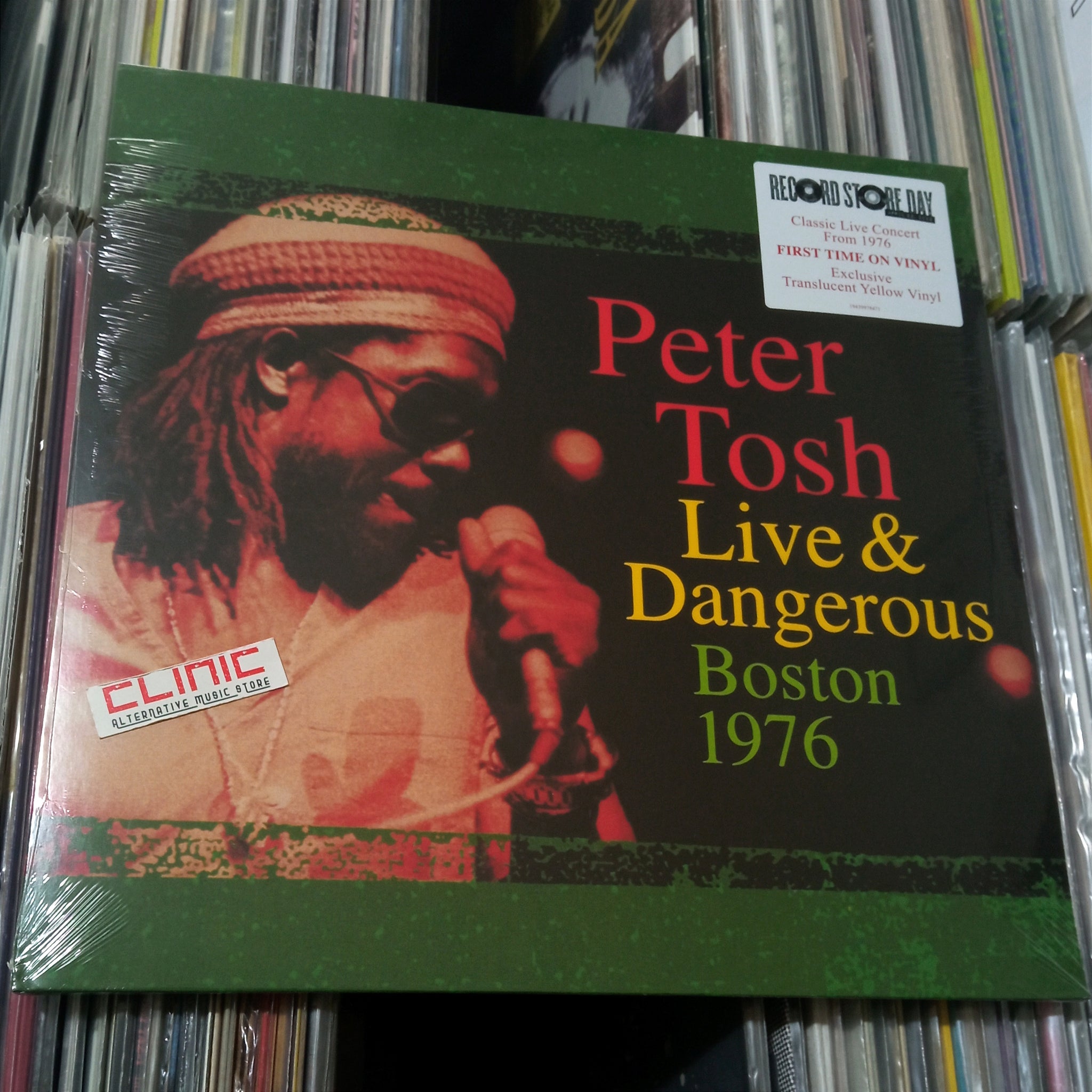 LP - PETER TOSH - LIVE & DANGEROUS: BOSTON 1976 - Record Store Day