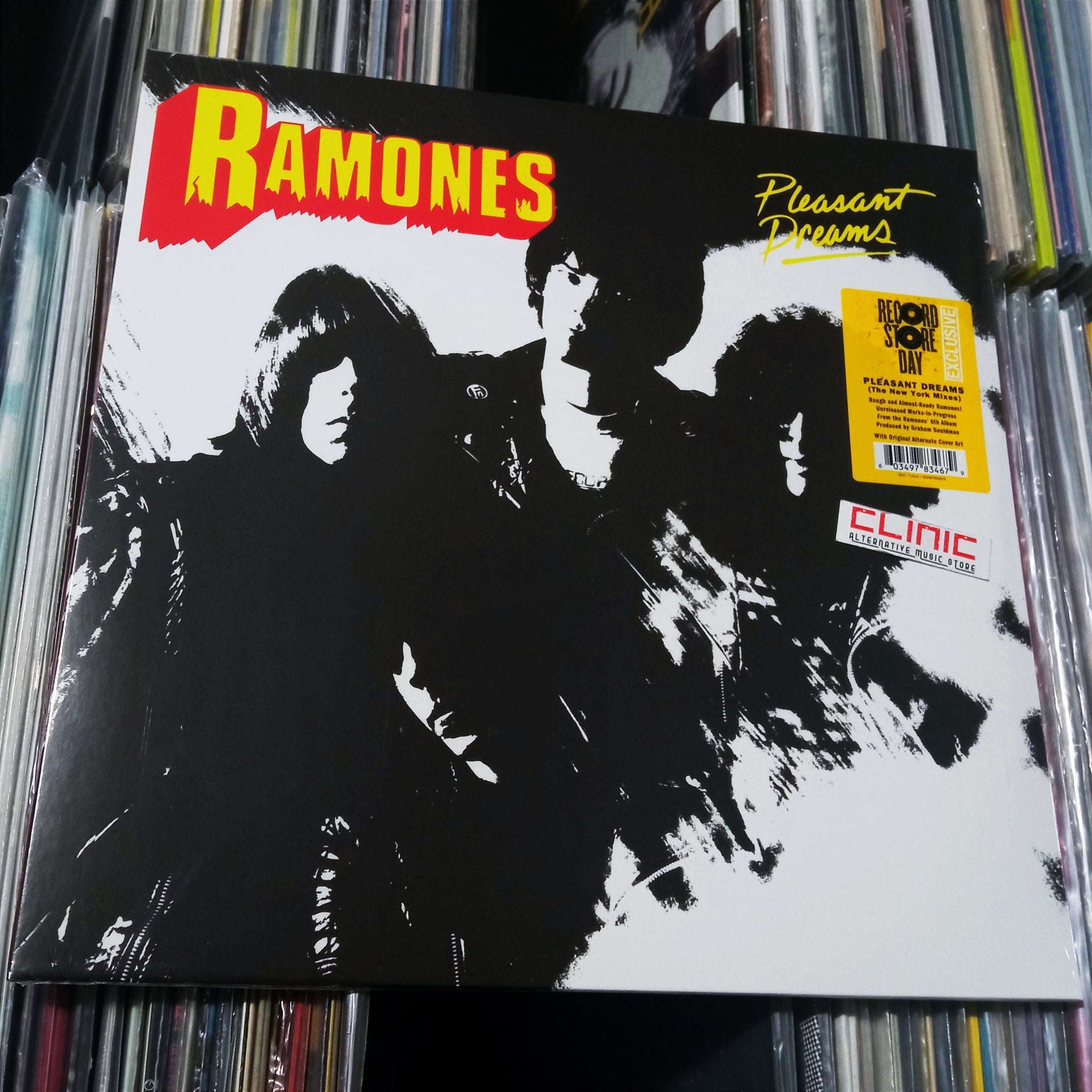 LP - RAMONES - PLEASANT DREAMS (THE NEW YORK MIXES) - Record Store Day