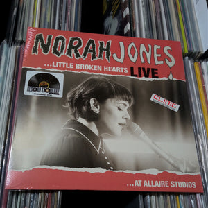 LP - NORAH JONES - LITTLE BROKEN HEARTS LIVE AT ALLAIRE STUDIOS - Record Store Day