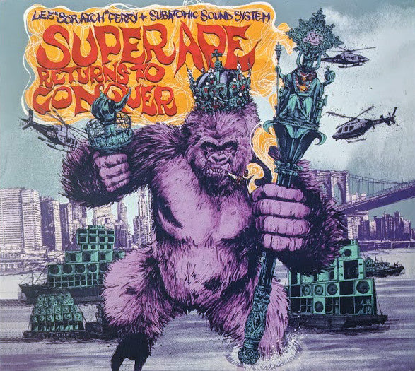 CD - LEE SCRATCH PERRY + SUBATOMIC SOUND SYSTEM - SUPER APE RETURNS TO CONQUER