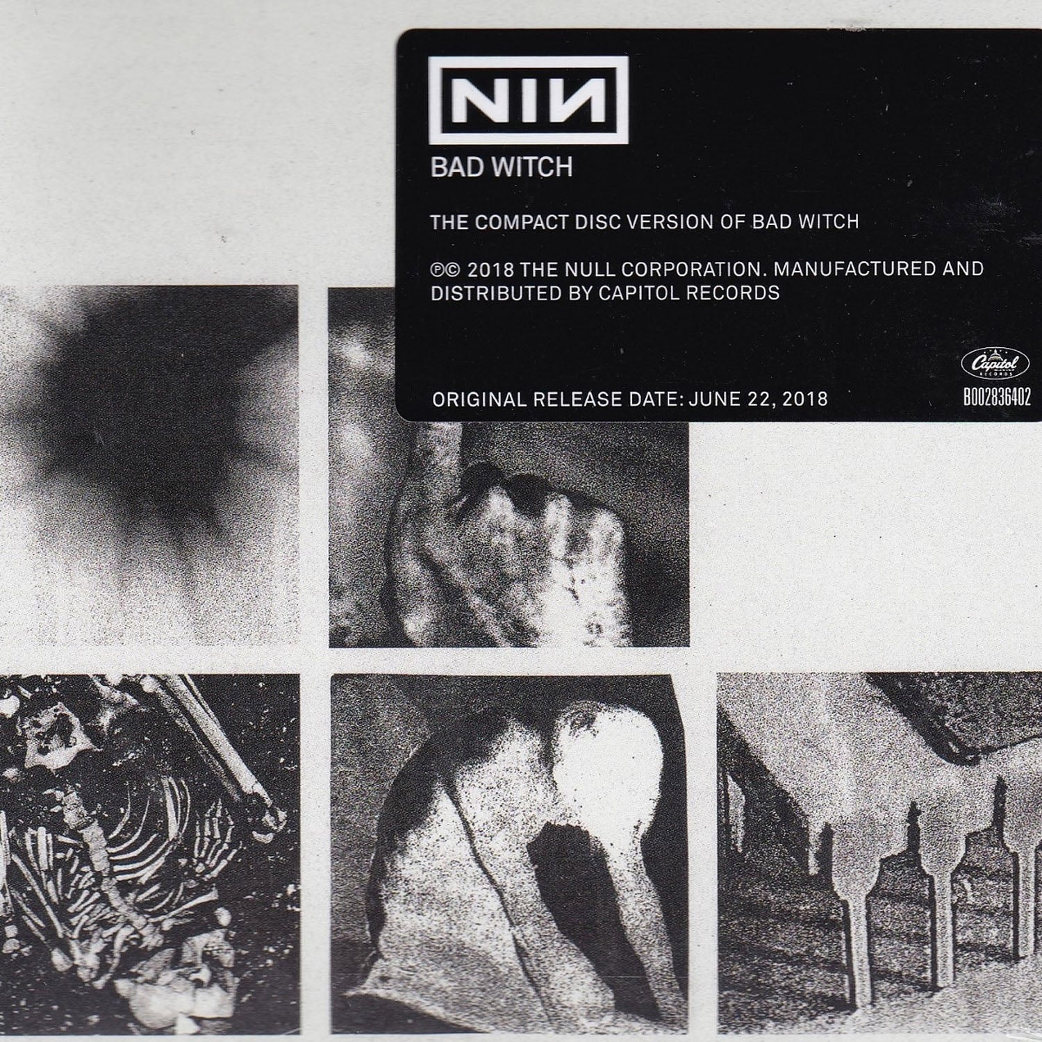 CD - NINE INCH NAILS - BAD WITCH