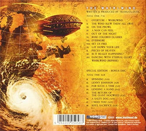 CD - TRANSATLANTIC - THE WHIRLWIND (usato)