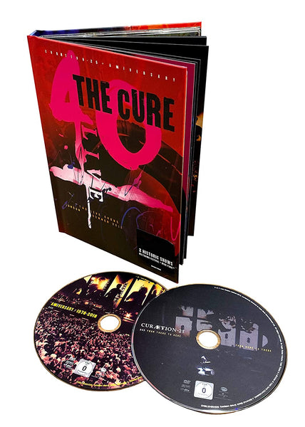 DVD - THE CURE - CURAETION 25 + ANNIVERSARY - 40 LIVE
