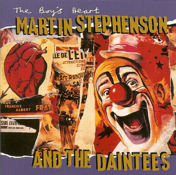 CD - MARTIN STEPHENSON AND THE DAINTEES - THE BOY'S HEART (usato)