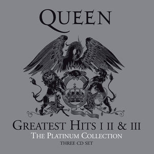 BOX CD - QUEEN - GREATEST HITS I, II & III - THE PLATINUM COLLECTION